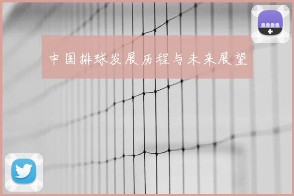 中国排球发展历程与未来展望